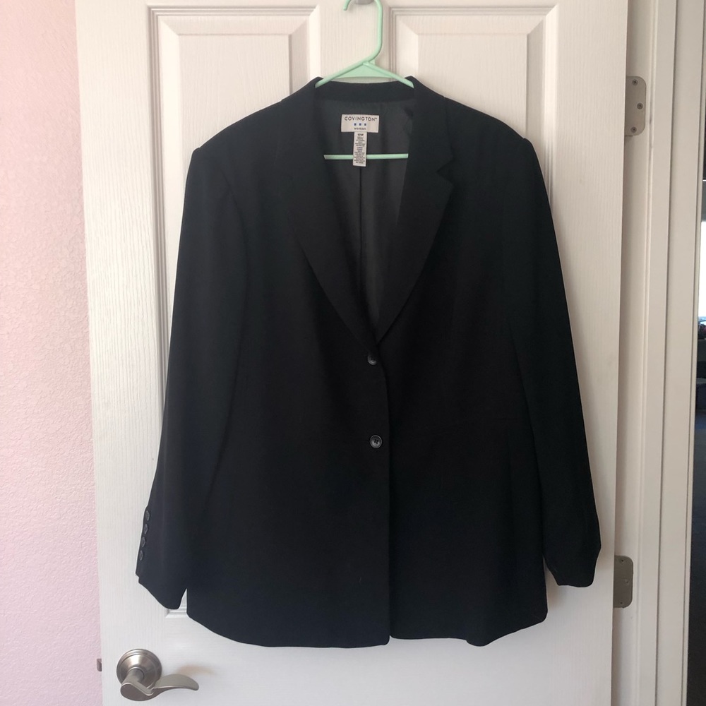 Covington black dress blazer